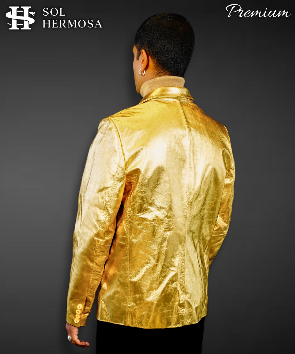 Leather Blazer For Men- Steve