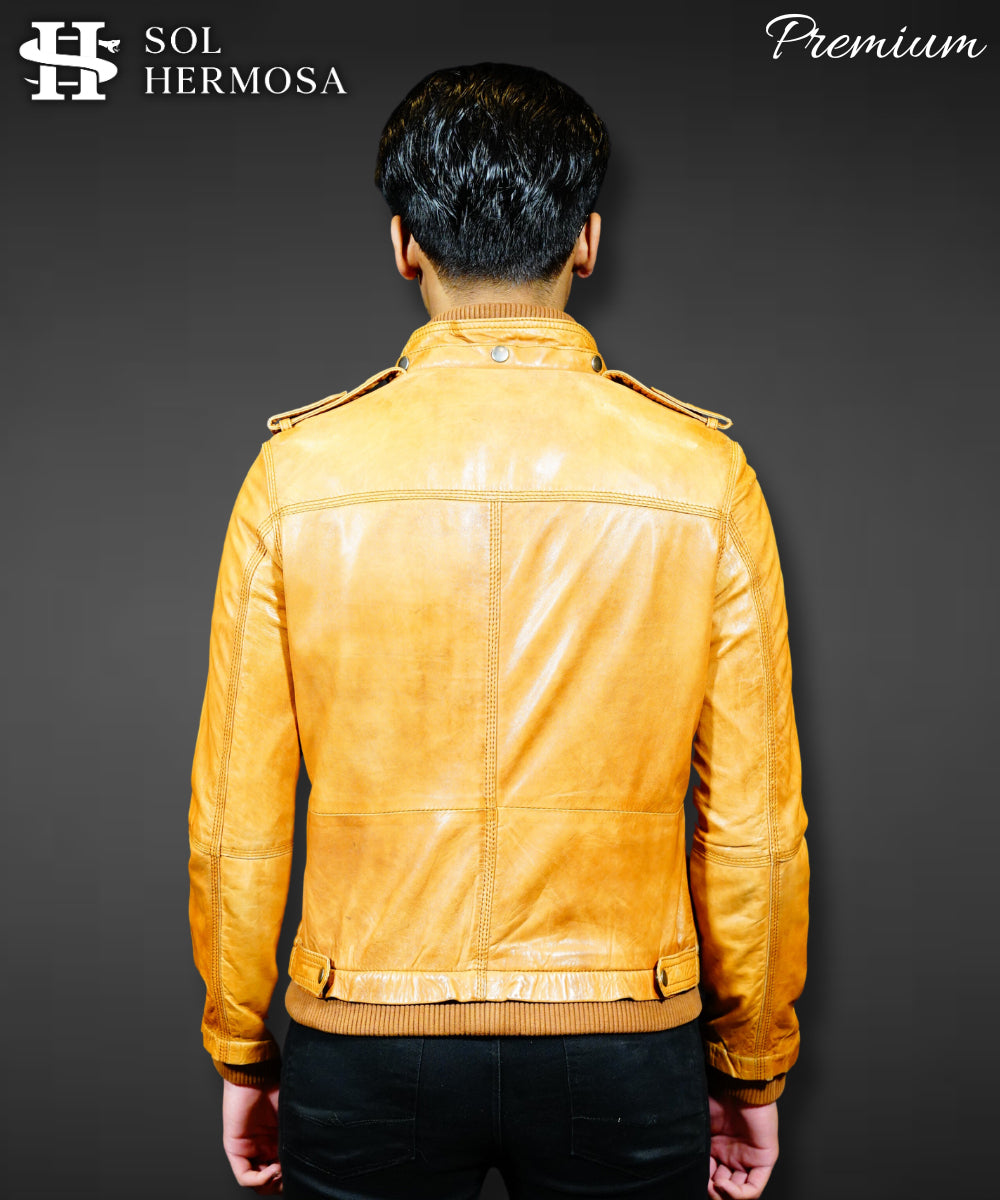 Men's Leather Jacket - Dean