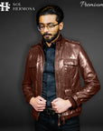 Men's Leather Jacket - Dean