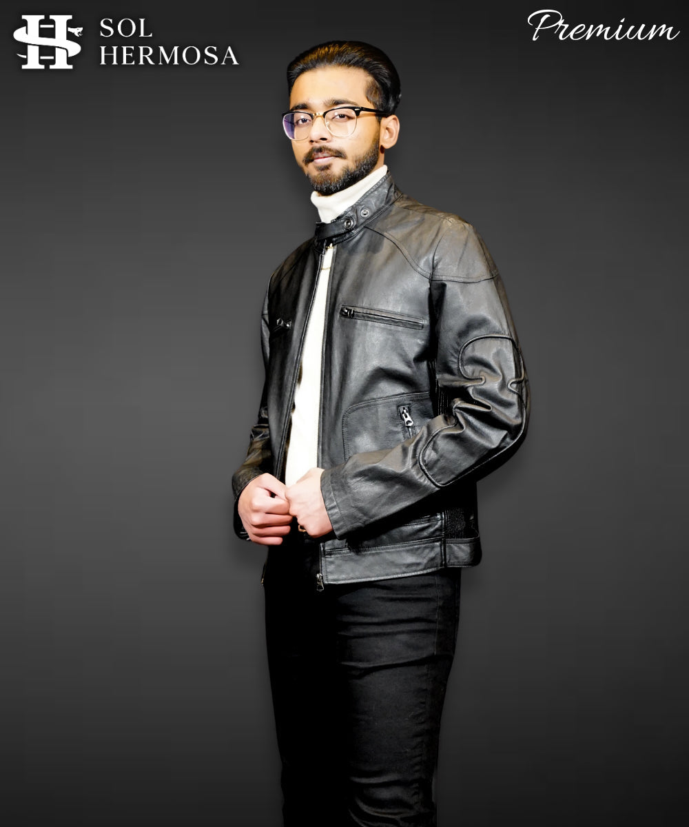 Leather Jacket For Men - Andre