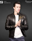 Men's Genuine Leather Jacket - Aether