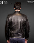 Leather Jacket For Men - Aether