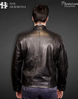 Men's Genuine Leather Jacket - Aether