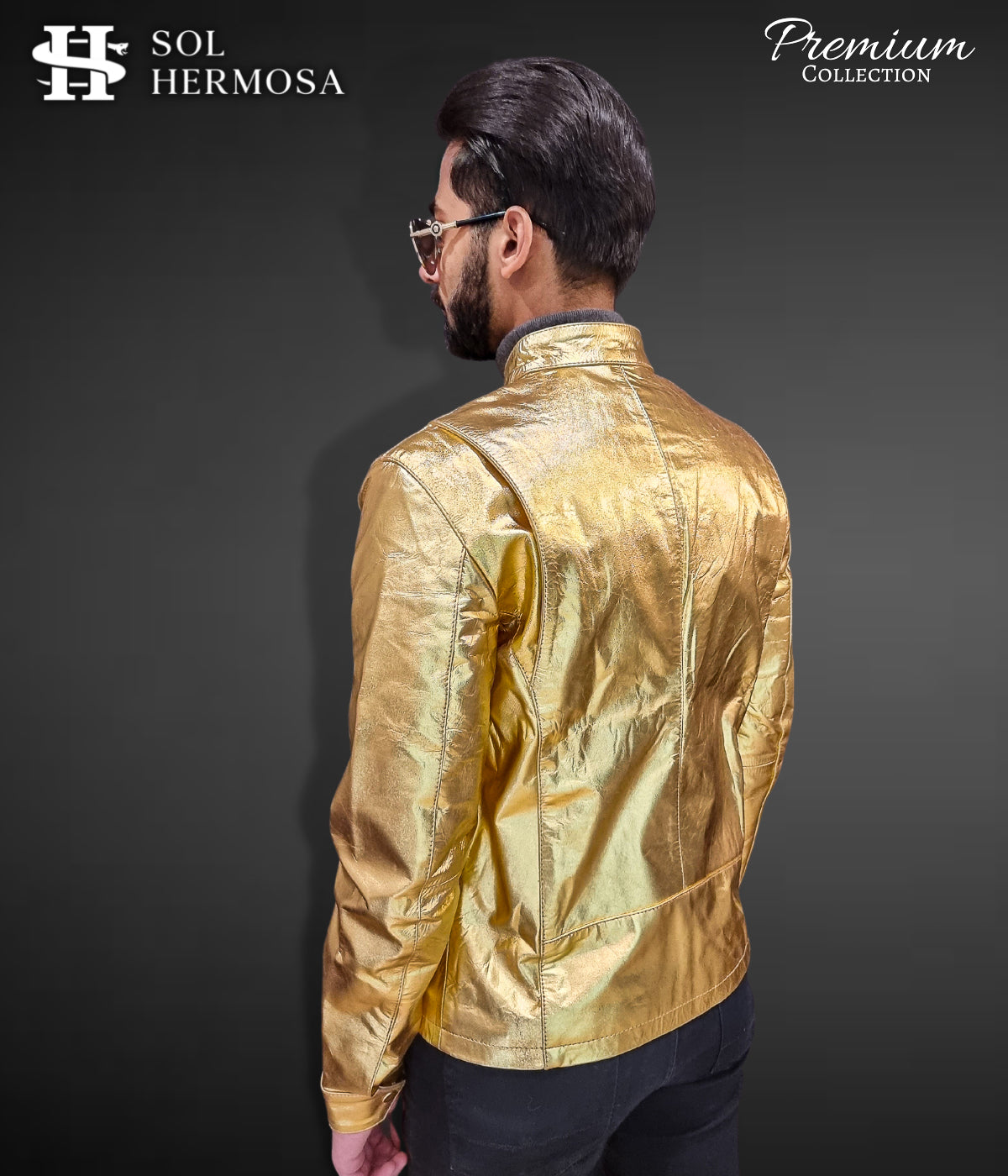 Men's Genuine Leather Jacket - Aether