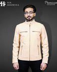 Men's Genuine Leather Jacket - Aether