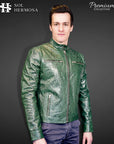 Leather Jacket For Men - Aether