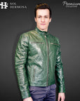 Men's Genuine Leather Jacket - Aether