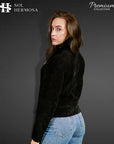 Moto Leather Jacket For Women - Metis