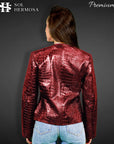 Women's Genuine Leather Jacket - Hestia