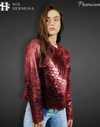 Leather Jacket For Women - Hestia