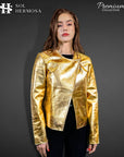 Leather Jacket For Women - Hestia