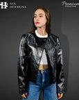 Leather Jacket For Women - Hestia