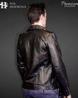 Men's Snake Leather Jacket - Hermes