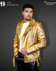 Men's Leather Jacket - Hermes