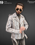 Men's Leather Jacket - Hermes