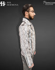 Men's Snake Leather Jacket - Hermes