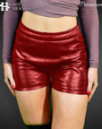 Genuine Leather Shorts For Women