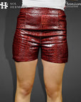 Genuine Leather Shorts For Women