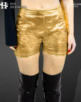 Genuine Leather Shorts For Women