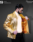 Crocodile Leather Jacket For Men - Hades