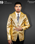 Men's Real Leather Blazer - Fernandez