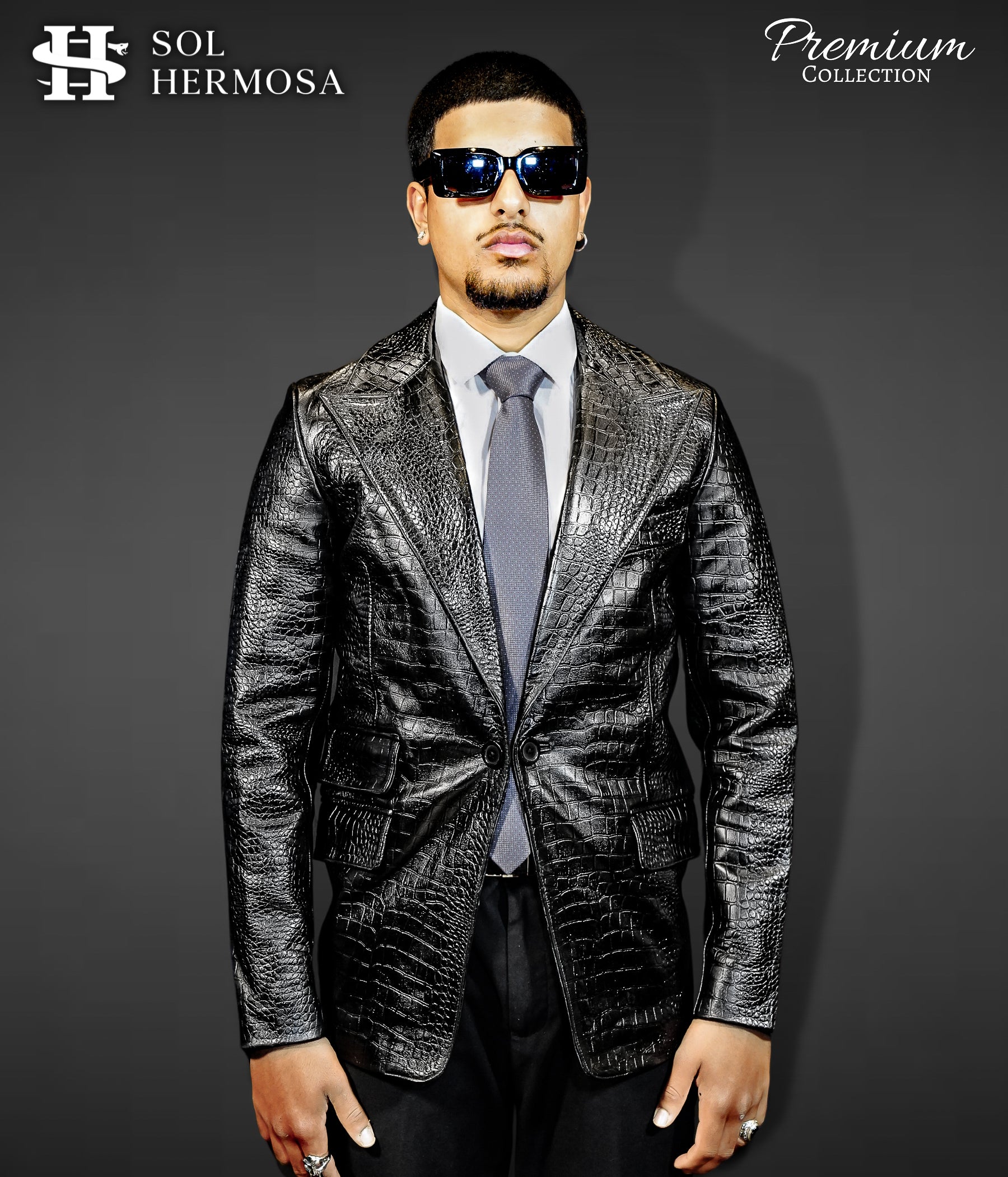 Real Leather Blazer For Men - Fernandez