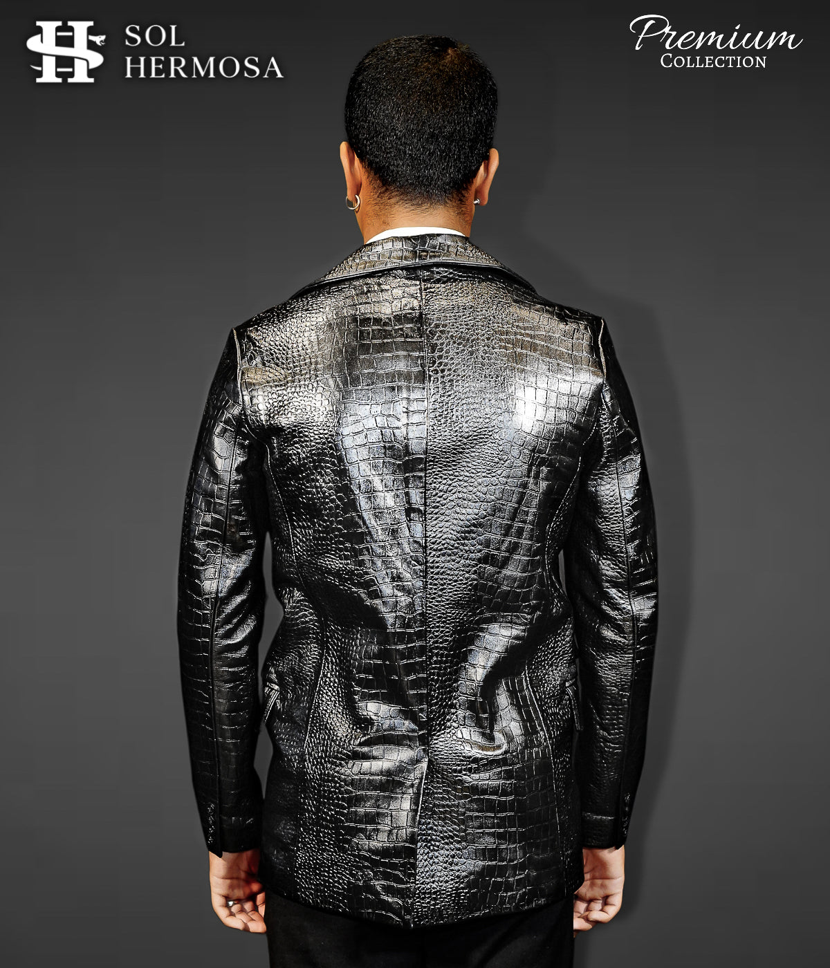 Men's Real Leather Blazer - Fernandez