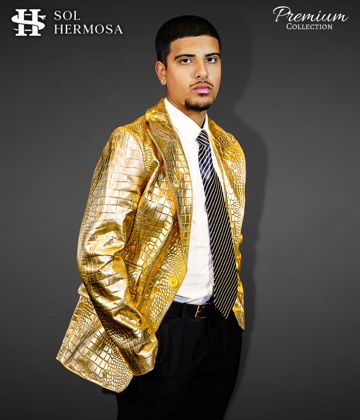 Genuine Leather Blazer For Men - Fernandez