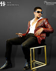 Men's Real Leather Blazer - Fernandez