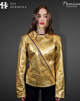 Women's Modern Leather Jacket - Hera