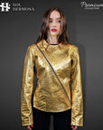 Modern Leather Jacket For Women- Hera
