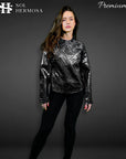 Modern Leather Jacket For Women- Hera