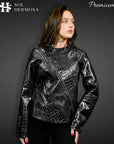 Modern Leather Jacket For Women- Hera