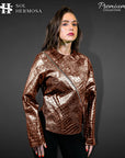 Modern Leather Jacket For Women- Hera