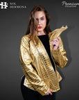 Modern Leather Jacket For Women- Hera
