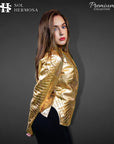 Modern Leather Jacket For Women- Hera