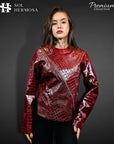 Modern Leather Jacket For Women- Hera