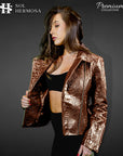 Biker Leather Jacket For Women- Athena
