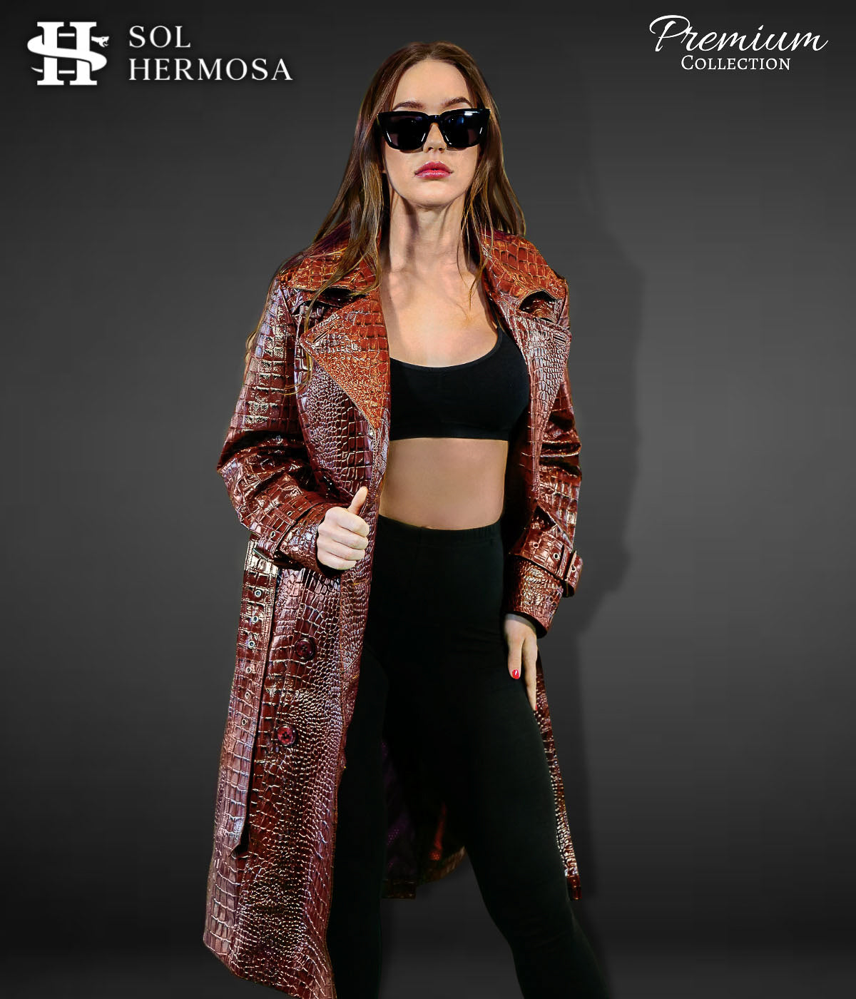 Women's Leather Coat - Artemis