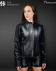 Leather Jacket For Women - Ananke