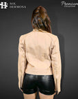 Leather Jacket For Women - Ananke