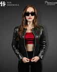 Women's Leather Jacket - Dione