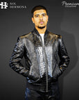 Antony Men's Real Leather Jacket