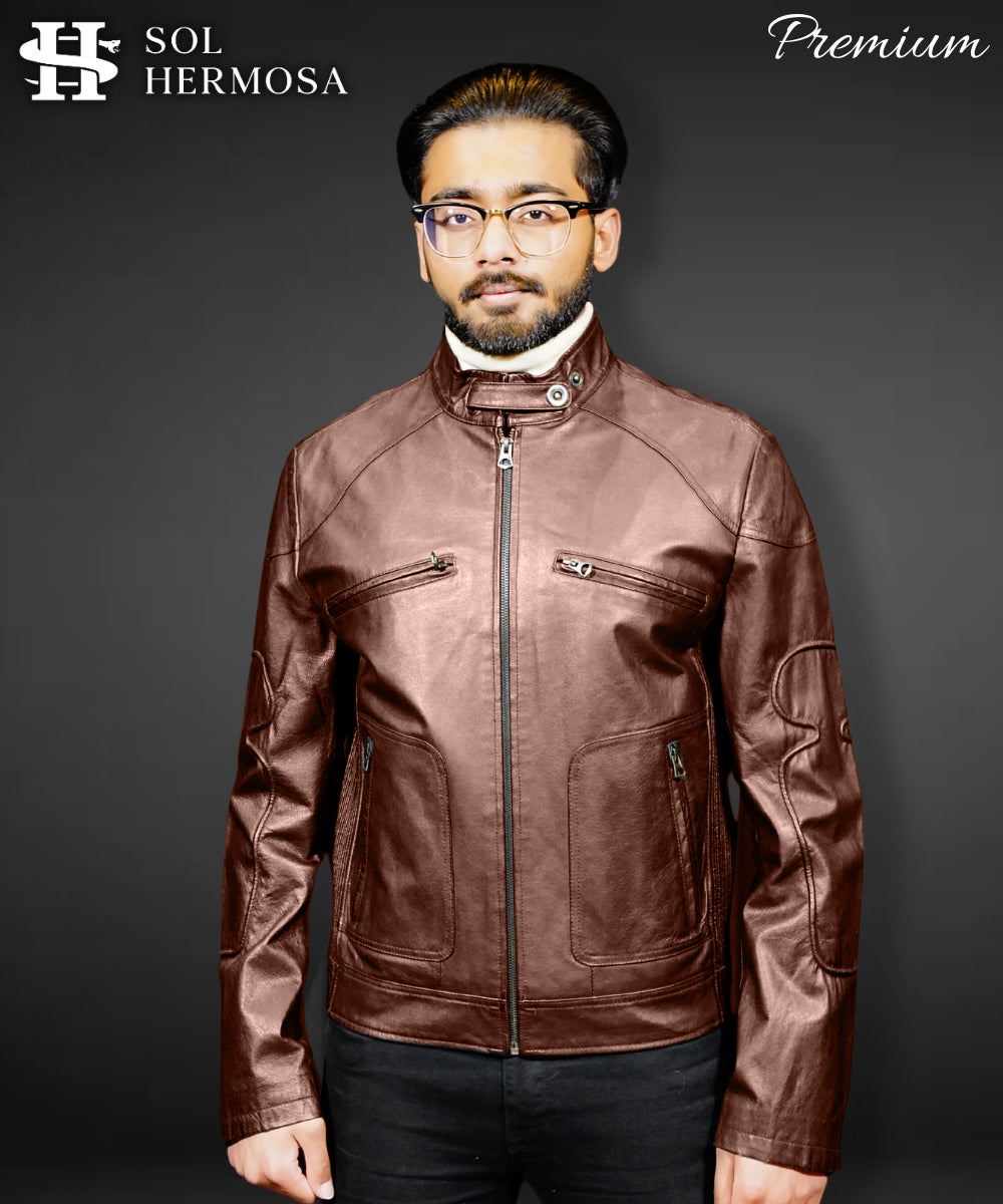 Men&#39;s Leather Jacket - Andre