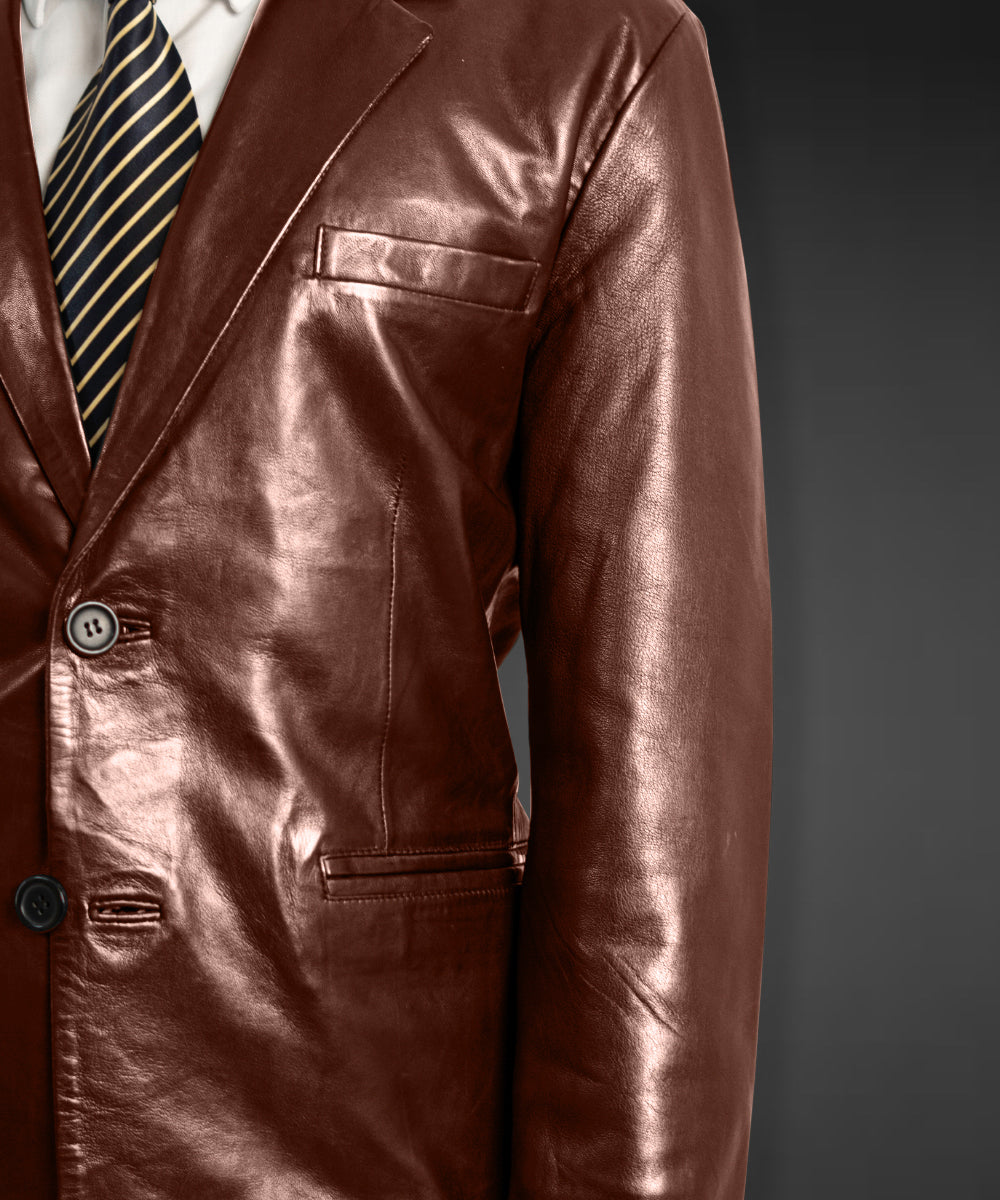 Men&#39;s Leather Blazer - Steve