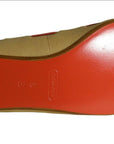 Manika Soft Tan Leather Flat Shoes