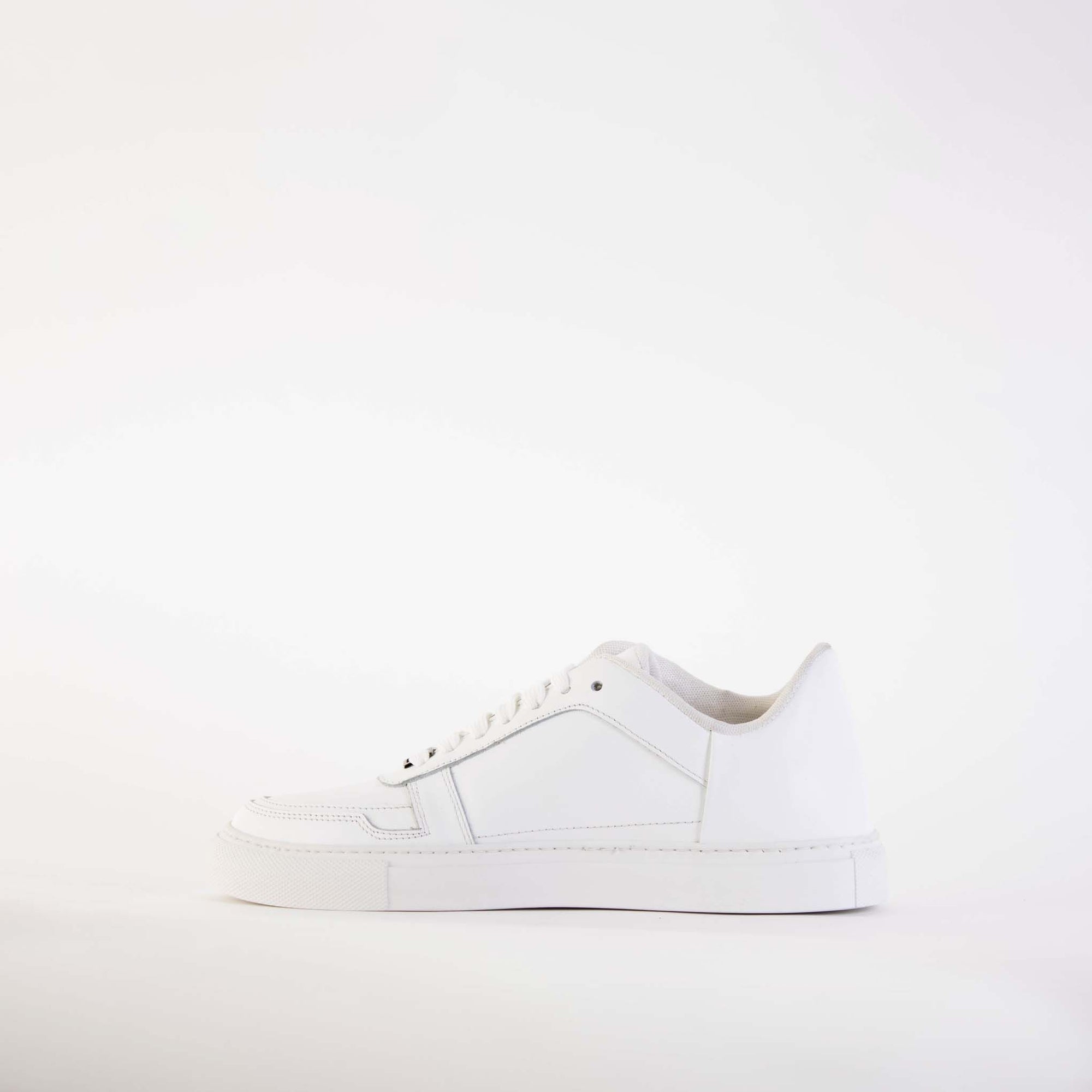 Chic White Suede Sneakers