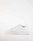Chic White Suede Sneakers
