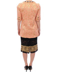 Exclusive Crystal Brocade Coat Jacket