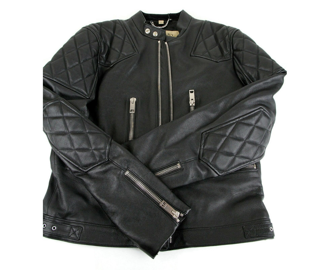 Burberry quilted leather jacket online